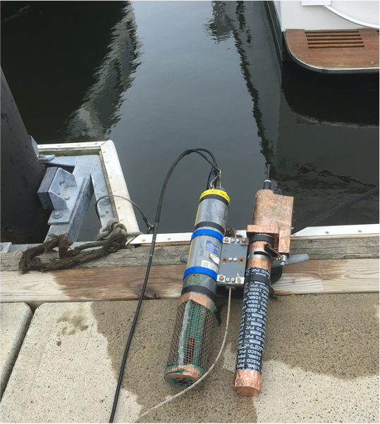 SUNA nutrient sensor sondes