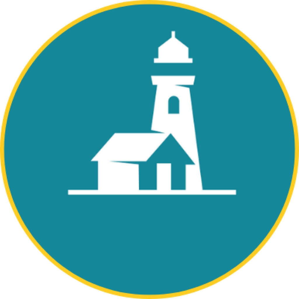 coastal preparedness circle icon