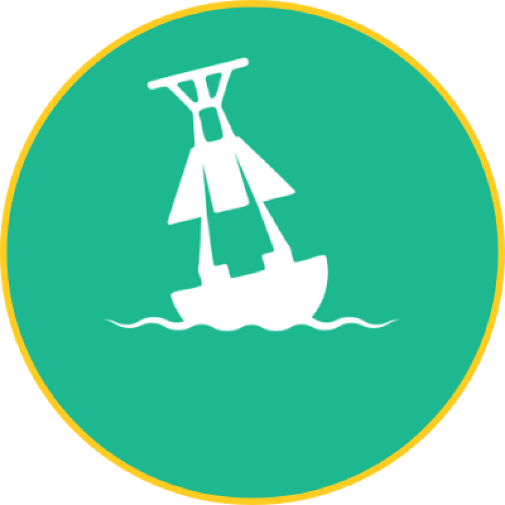 maritime safety circle icon