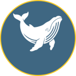 ocean life circle icon
